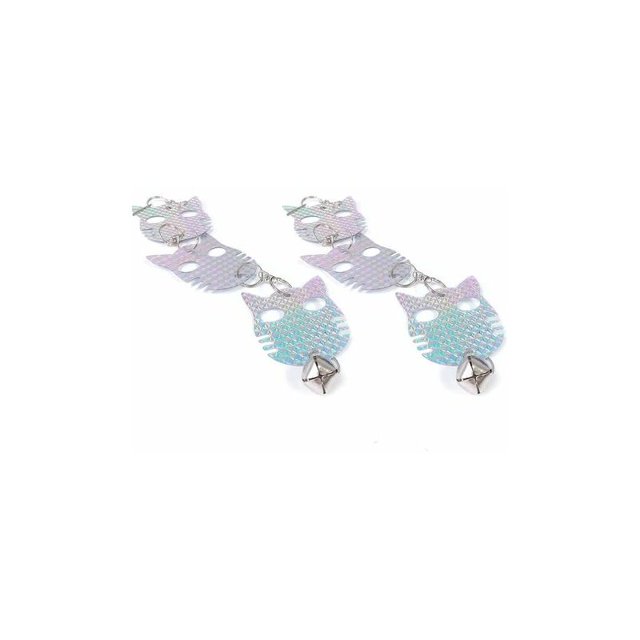 Repelente de Pájaros TUNC Espantapájaros Luminoso Cabeza de Gato 41.5 cm 2 uds