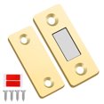 thumbnail image 2 of CSChome Cabinet Catch Punch free Cabinet Closure Set: Thin Magnetic Snappers for Wardrobes, 2 of 7