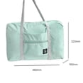 thumbnail image 2 of Minnieouse Bolsa de viaje FondNymph, bolsa de viaje grande plegable para equipaje, bolso de hombro, bolsa de viaje para Picnic, senderismo, bolsa de Envolturas para manijas de equipaje cielo azul Minnieouse BB7259-04, 2 of 6