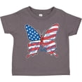 thumbnail image 3 of Inktastic Patriotic Butterfly Girls Toddler T-Shirt, 3 of 5