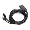 thumbnail image 2 of Cable de interfaz multimedia 4K tipo C a HD de 1,8 m, cable de sincronización de pantalla de teléfono móvil a HDTV, 2 of 14