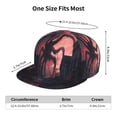 thumbnail image 4 of Hirioo Giant Monster Over City for Baseball Cap Men Cap Flat Brim for Men Women Teens Adjustable Baseball Cap, 4 of 7