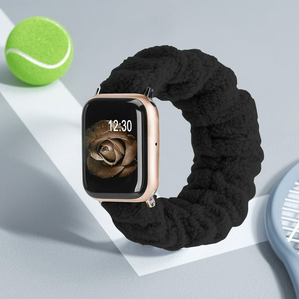 Correa para el cabello para reloj inteligente, correas para reloj inteligente de 22 mm, correas elásticas reutilizables, aplicables a los modelos 1-8 generaciones y otros modelos de correa de reloj.