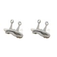 thumbnail image 4 of Jumpingount Diadema de dibujos animados Elástica y fácil de usar Lavar la cara Durable Felpa Ojos de caracol Orejas Diadema de felpa Útil gris 2Conjunto, 4 of 6