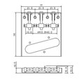 thumbnail image 2 of Baohd Vintage 3 Saddle Bridge for Electric Guitar - Silvery, 2 of 8