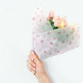 thumbnail image 2 of WASHWEPE 28 Sheets Red Heart Pattern Tissue Paper for Flower Bouquets and Romantic Occasions, 2 of 8