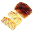 thumbnail image 2 of 12pcs Práctico Negro Plástico 23 Pinza para El Cabello Pinza para Dama Chica - #3 marrón Salvador Peine de plástico, 2 of 8