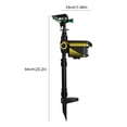 thumbnail image 7 of Solar Motion Activated Sprinkler - Solar Powered Animal Repellent Sprinkler for Garden, Yard, Lawn - Adjustable Spray & Time Modes, 7 of 7