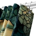 thumbnail image 5 of Sea Turtle Waterproof Bathroom Curtain Set with Hooks - Printed Shower Curtain for Bathroom Decoration, 5 of 5