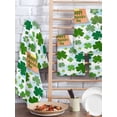 thumbnail image 2 of St. Patrick's Day Kitchen Dish Towels for Drying Dishes Set of 3, Green Lucky Shamrock Leaves Cloud Blue Waffle Weave Microfiber Hand Tea Bathroom Towels Quick Dry & Absorbent Towel 15.7x23.6, 2 of 7
