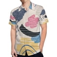 thumbnail image 4 of High Quality Hawaiian Shirts for Men Short Sleeve Aloha Beach Shirt Floral Summer Casual Button Down Shirts Blouses BIID7F, 4 of 7