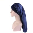 thumbnail image 2 of Gorro de dormir largo para el cuidado del cabello, gorros para el cabello para mujeres, gorros para dormir con trenzas sedosas, gorro de noche para cabello rizado, 2 of 5