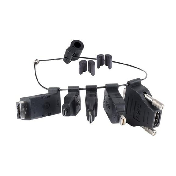 Universal HDMI Adapter Ring Complete Assembly with 5 Adapters