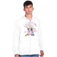 thumbnail image 4 of I Loves Me A Muscle Man Olive Oyl Zip Hoodie Sweatshirt Women Brisco Brands M, 4 of 6