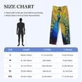thumbnail image 5 of Haiem Peacocks Men's Pajama Pants Ultra Lightweight Pjs Bottoms Sleepwear Bottom Pants With Pocket Drawstring-XX-Large, 5 of 7
