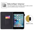 thumbnail image 2 of iPad mini 4 Case, iPad mini 2 3 Case Cover, Allytech PU Leather Folio Glitter Sparke Full Protective Multi Angle Stand Auto Sleep Wake Case Cover with Pencil Holder for Apple iPad mini 1 2 3 4, Gold, 2 of 7