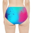 thumbnail image 4 of Airbrush Apparel Bathing Suit Bottom High-Waist Hipster Bikini Bottom (AOP), 4 of 4