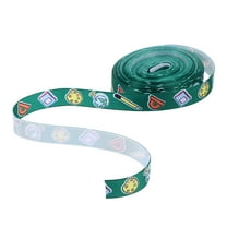 GOOHOCHY 1 Roll DIY Wrapping Craft Ribbon Back to School Gift Ribbon for Hair Bows Wreath Making