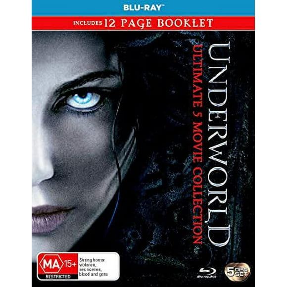 Underworld (The Complete Collection) - 5-Disc BoxSet ( Underworld / Underworld Awakening / Underworld: Rise of the Lycans / Underworld: Evolution / Underworld [ Blu-Ray, Reg.A/B/C Import - Australia ]