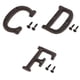 thumbnail image 1 of Plancha Fundida Creativa Bricolaje Puerta licencia de la Etiqueta Muestra Decoración de Pared Decoración C+Plancha Fundida Creativa Bricolaje Puer Sunnimix Etiqueta de la letra de la placa de la puerta, 1 of 8