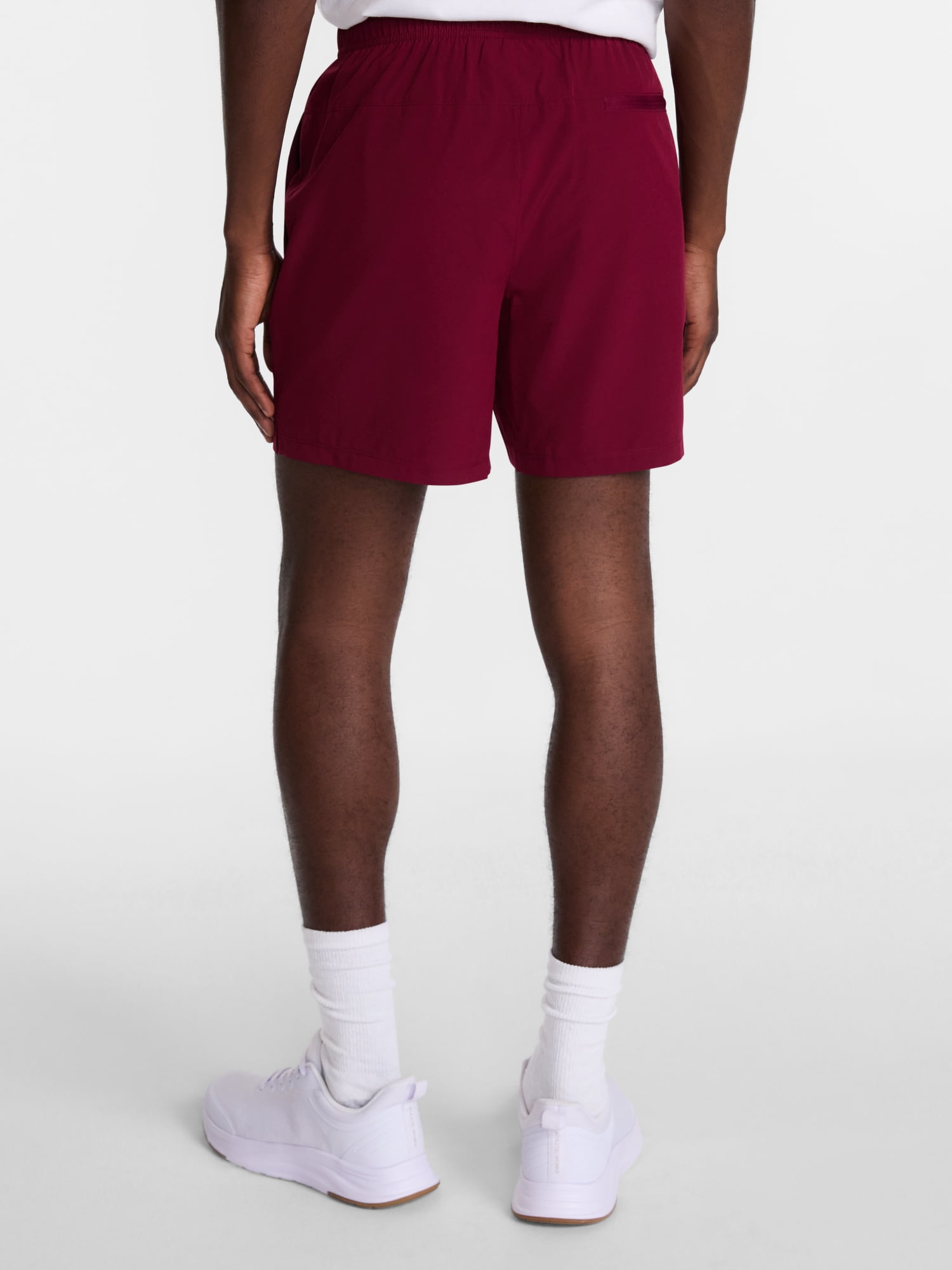 Athletic Works Men's and Big Men's Woven Running Shorts, 6" Inseams, Sizes XS-5XB