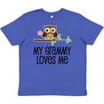 thumbnail image 3 of Inktastic Grammy Loves Me Grandchild Gift Youth T-Shirt, 3 of 5
