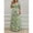 Yellow, variant on Women's Lemon Floral Maxi Dress V-Neck Flutter Sleeve Casual Boho Long Summer Sundress