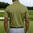 thumbnail image 6 of Mens Golf Polo Shirts 2026 Casual Short Sleeve T-Shirts Moisture Wicking Button Down Classic Fit Solid Tees, XL, 6 of 6