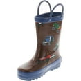 thumbnail image 2 of Foxfire Childrens Brown Monster Trucks Boots - Size 6, 2 of 4