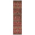 thumbnail image 1 of Neil 2' x 8' Washable Runner, Garnet and Ivory, 1 of 6