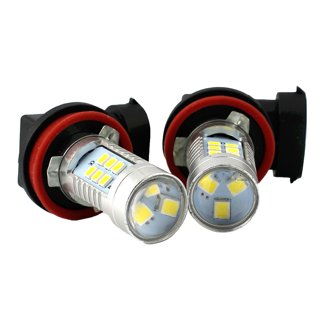 2 Ampoules LED Antibrouillard 9006 HB4 108W 3000K Jaune Doré - 20000 LM, Neuf