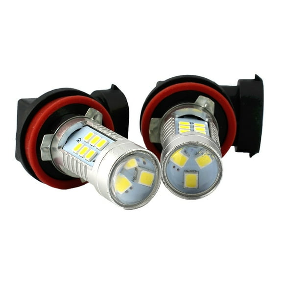 2X LED Fog Light Bulb H8 H9 H11 Fog Light Bulb 6000K White High Power 200W Lamps