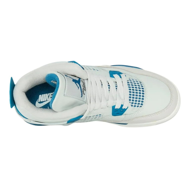 GS) Air Jordan 4 Retro 'Military Blue / Industrial Blue GS) Air Jordan 4 Retro 'Military Blue / Industrial Blue