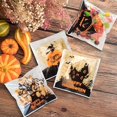 160 Pcs Halloween Cellophane Clear Treat Bags Self Adhesive Candy