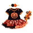 thumbnail image 2 of EnJoCho Girls Stretchy A-Line Skater Dress - Long Sleeve Par𝗍y Dress for School, Halloween, Dress Events & Casual Wear, 2 of 5