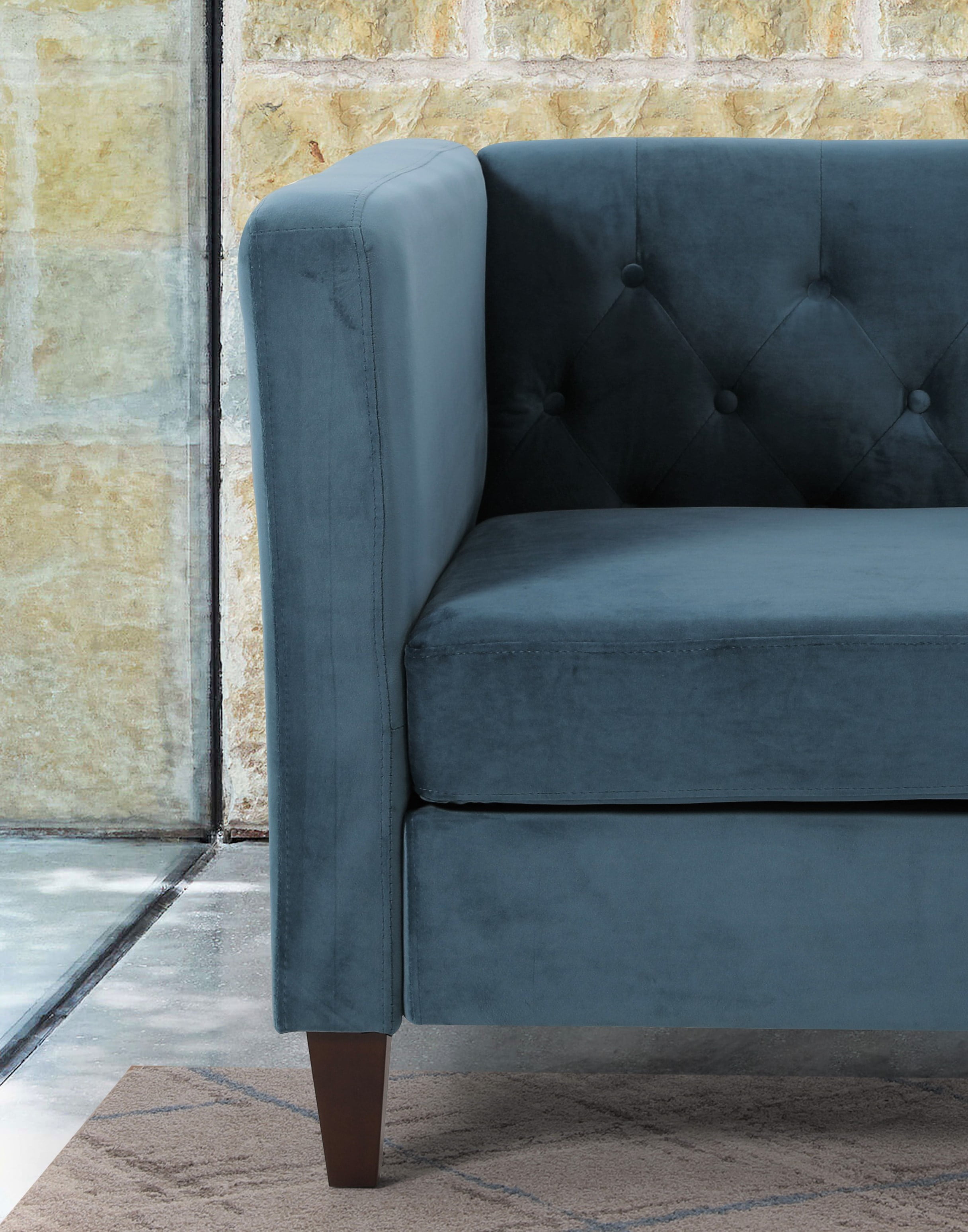 Omnisphere 33.07'' Velvet Square Armchair