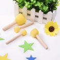 thumbnail image 3 of 20 Piece Kids Foam Round Paint Brush Set Round Foam Paint Brushes 4 Sizes, 3 of 4