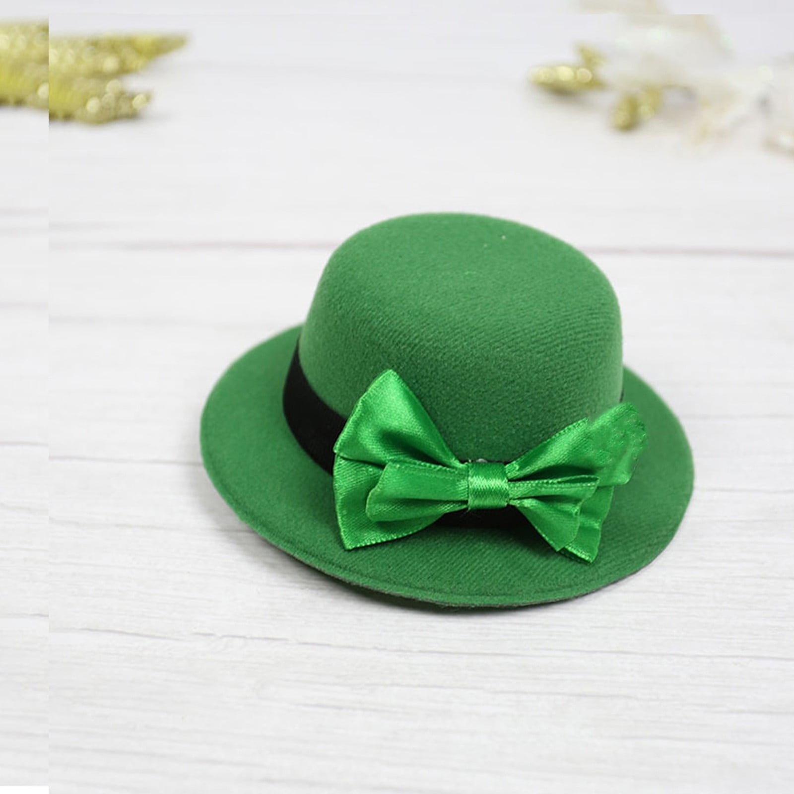 Berets Patricks Day Costume St Accessories Green Top Hat God