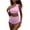 Purple, variant on XuJwPNcy Womens One Shoulder Bikini Sets High Waisted Butt Lifting Bathing Suits Solid Scalloped Two Piece Swimsuit