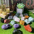 thumbnail image 3 of Topboutique Chakra Natural Healing Crystal Bulk Rough Stones Assorted Crystals Quartz Crystals Reiki Gemstones for Fountain Rocks Meditation Wire Wrapping Reiki Healing 0.44 lb(200g),0.8-1.2''(2-3cm), 3 of 6