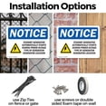 thumbnail image 3 of (2 Pack) Standby Generator Automatically OSHA Notice Sign 10 Inch X 7 Inch Indoor / Outdoor Rust-Free Aluminum Metal Signs for Workplace, Workshop, and Construction Site, Made in the, 3 of 8