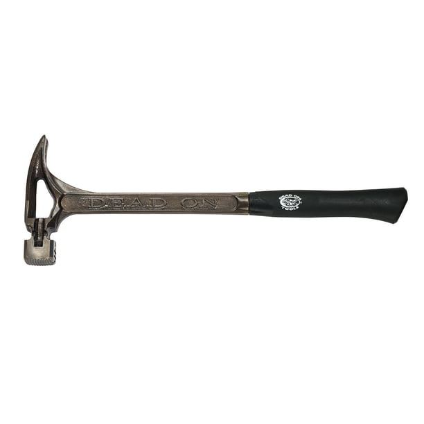 Dead On Tools Milled Face 22 oz Steel Hammer, Black, DOS22MHD