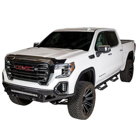 Auto Ventshade [AVS] Aeroskin / Hood Protector | Fits 2015-2019 GMC Sierra 2500 HD/3500 HD (Excludes Induction System Hood), 1 pc. | Matte Black-377085