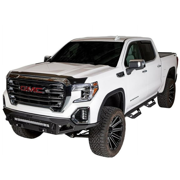 Auto Ventshade [AVS] Aeroskin / Hood Protector | Fits 2015-2019 GMC Sierra 2500 HD/3500 HD (Excludes Induction System Hood), 1 pc. | Matte Black-377085