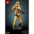 thumbnail image 3 of Clone Trooper (Gold Chrome Version) MMP Fully Poseable Exclusive Hot Toys Figure, 3 of 11