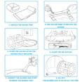 thumbnail image 7 of LA FEIER 10FT Inflatable Bubble Tent House Outdoor Transparent Commercial Grade Tarpaulin PVC Tent Bubble Clear House with Blower Clear Dome Balloon Garden Tent, 7 of 7