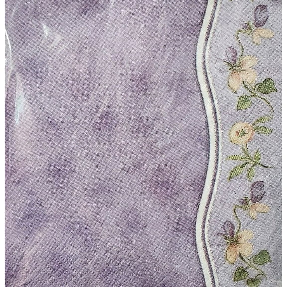 Spring Violets Small Napkins (16ct)