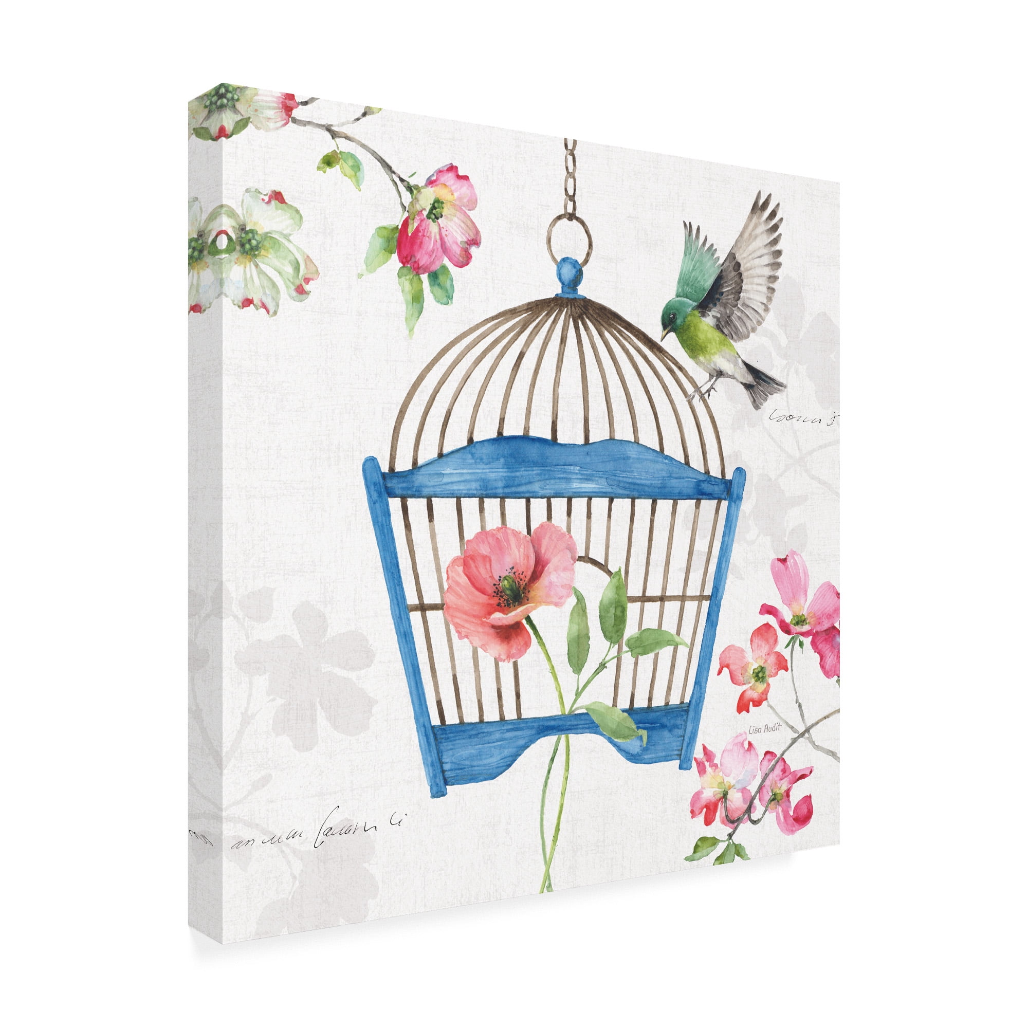 Trademark Fine Art 'Dogwood Garden VIII' Canvas Art by Lisa Audit