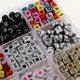 thumbnail image 5 of 1100Pcs Números De Acrílico De Color Mezclado Letras Del A-Z Hecho, 5 of 9