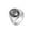 Steel Color, variant on Titanium Steel Cross Heart Ring For Men And Women Retro Design Fashion Jewelry Durable Wedding Band Engagement